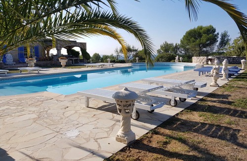 Roquefort-les-Pins House | SUPER 360 VIEW! BIG, COOL & PRIVATE, POOL SPA, SAUNA ! FUN!