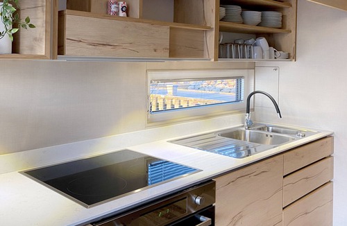 Guldborgsund Kommune Boat Rental | Super modern Houseboat in the heart of Nykøbing F. with all modern facilities