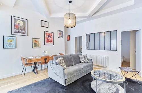 Saint Blaise Apartment | Superb AC Loft 3 bdr - Paris Pere Lachaise