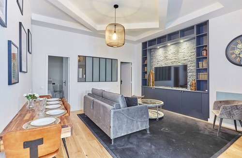 Saint Blaise Apartment | Superb AC Loft 3 bdr - Paris Pere Lachaise