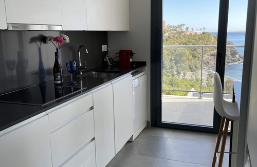 Velilla-Taramay Apartment | Superb apartment, 95m2 terrace, panoramic sea and mountain views, next to beach