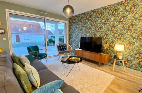 Merlimont-Plage House | Superb cottage for 4 people with views of the dunes