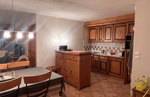 Villard-sur-Doron Apartment | Superb, cozy mountain apartment with shared pool.