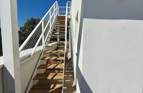 Palavas-les-Flots Apartment | SUPERB DUPLEX SEA VIEW AND ROOFTOP 360° VIEW
