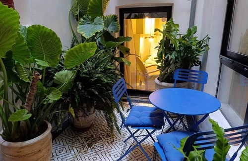 San Anton Apartment | Superb Duplex Private Patio Alicante Center