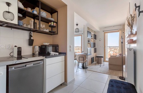 Villette Gare Apartment | Superb flat in central Lyon with views