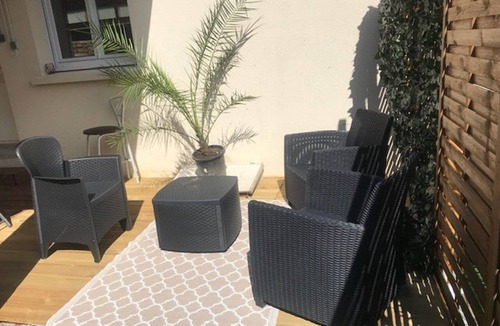 Amfreville House | Superb, fully-equipped "Cocoon 3*" studio near the sea