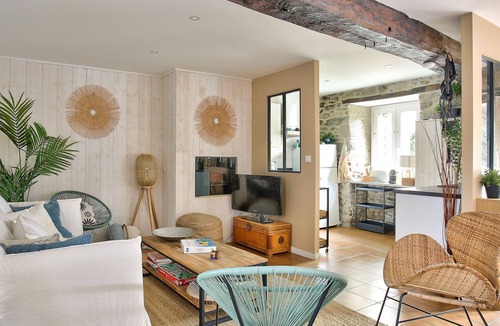 Saint-Suliac House | Superb house for 6, beach 400 m away