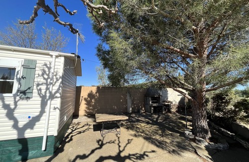 Saint-Nazaire-d'Aude House | Superb mobile home with barbecue