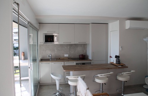 Canet-Plage Apartment | Superb renovated apartment of 45 m2 on the seafront with large terrace