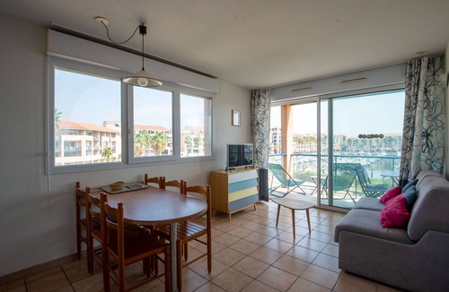 Plage d'Argeles Apartment | Superb T2 (sleeps 4-6) sea and Port Argeles in residence with pool