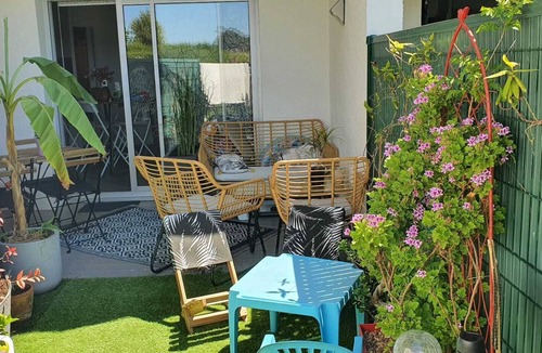 Guerande Apartment | Superb T3 R.D.Jardin La Baule Heated swimming pool