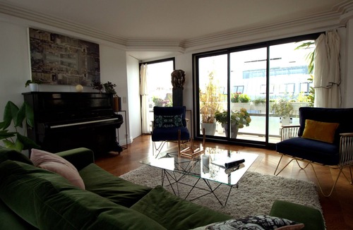 Hopital Saint-Louis Apartment | Superb terrace on the top floor with parking