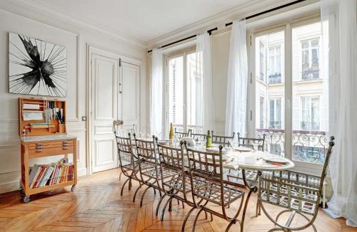 L'Europe Apartment | Superbe apt haussmannien 4BR 10P Parc Monceau