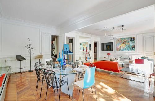 L'Europe Apartment | Superbe apt haussmannien 4BR 10P Parc Monceau