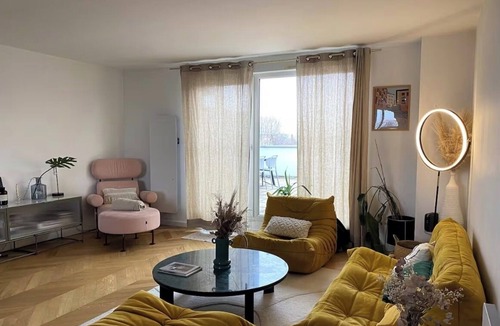 Yves Farge - Le Fleuve Apartment | Superbe Duplex Centre de Lyon - Rooftop et Parking