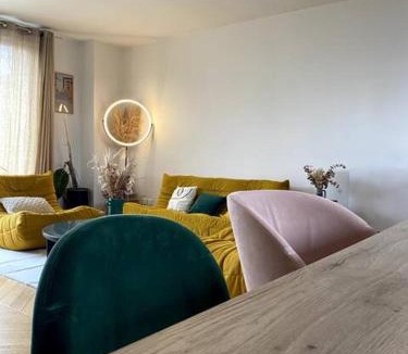 Yves Farge - Le Fleuve Apartment | Superbe duplex centre de lyon- rooftop et parking