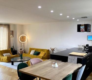 Yves Farge - Le Fleuve Apartment | Superbe duplex centre de lyon- rooftop et parking