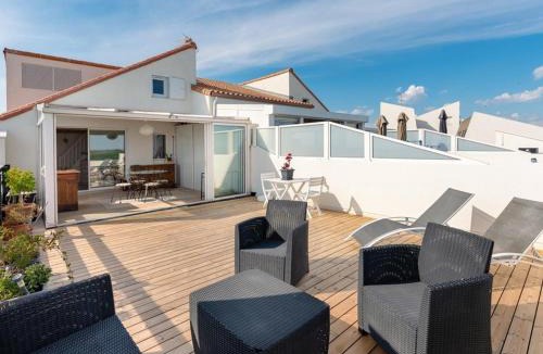 Le Grau-Du-Roi Apartment | Superbe duplex, piscine, vue panoramique - 5 pers. - FR-1-874-19