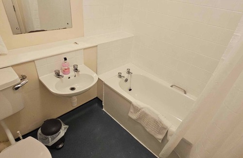 Mynydd Isa House | Superking Room Shared Bathroom Bath Only TV