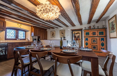 Les Mayens-de-Sion Ski Chalet | Supersaxo QUIET & CHARMING chalet 10 pers