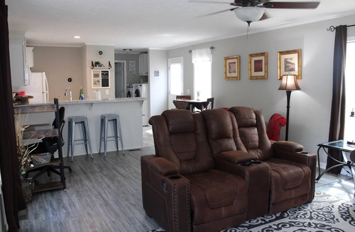 Columbia House | Supersized Tiny House in Rest Haven MH Park