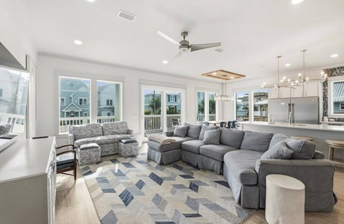 Gulf Lagoon Beach House | Surf House · 7BR Sleeps 16 · Pool · Steps to Beach