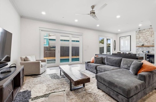 Gulf Lagoon Beach House | Surf House · 7BR Sleeps 16 · Pool · Steps to Beach