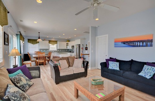 Surf City House | Surf Monkeys: A stunning 5-bedroom oceanfront home in Surf City, NC.
