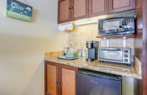 Wailua Apartment | Surf's Up! | Prime Ocean Front Studio with AC