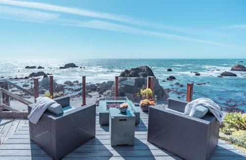 Sereno del Mar House | Surfscape Beach House, Private Beach & Ocean views