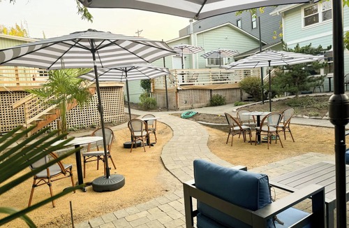 Historic Railroad District House | Swank Suites | Step Free King