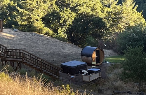 Nicasio Apartment | Sweeping Views, Private Deck, Outdoor Spa, Unit #2