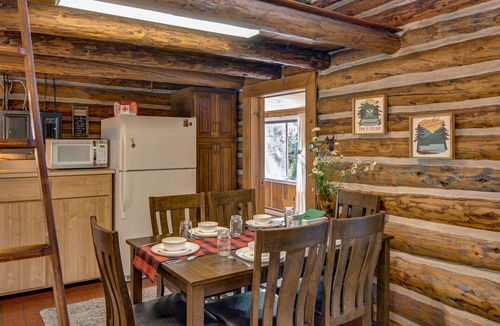 Nathrop Cabin | Sweet Log Cabin an ole time cabin on the banks of Chalk Creek!
