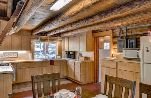 Nathrop Cabin | Sweet Log Cabin an ole time cabin on the banks of Chalk Creek!