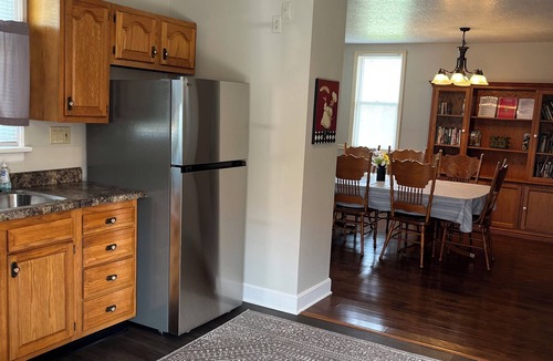 Perry House | Sweet Retreat at Mark Twain Lake! Historic 4BR/2BA Dog & Family Friendly Home!