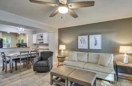 North Shore House | Swim Dock Access! Moneta Escape, 5 Mi to Boat Ramp