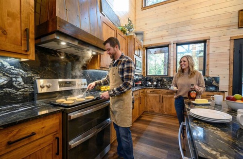 Broken Bow Cabin | Swimming Beaver Mansion · Indoor Pool Year-Round, Sleeps 28, Game Room, Views!