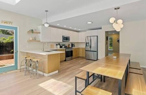 Norton Shores House | Swimming in the Woods