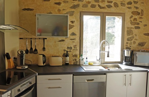 Roquebrun House | Swimming pool Village House Rental Rivière Village Vacation rental 12 person (s)