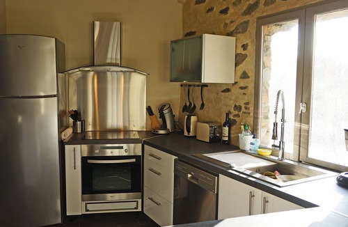 Roquebrun House | Swimming pool Village House Rental Rivière Village Vacation rental 12 person (s)