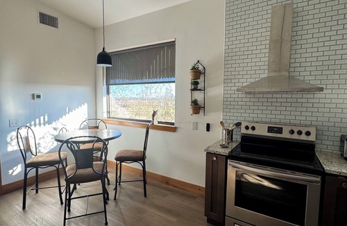 Schulenburg Apartment | Swiss Barn Apartment. Take it easy at this unique and tranquil getaway.