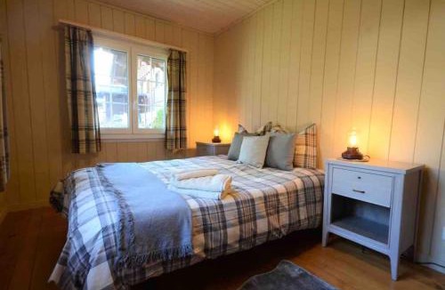Unterseen Ski Chalet | Swiss Traditional Chalet with Alpine Mtn View