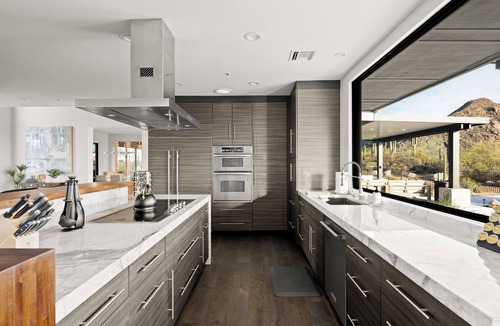 North Scottsdale House | SWSS 5BR Luxury Retreat | Mountain Views, Heated Pool, Hot Tub, Par3 & Sport Court