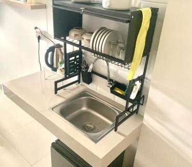 Makassar Apartment | Syariah Apateu Studio - Unit lengkap, tinggal bawa koper! at Apartemen Bandaraya Tallasa City
