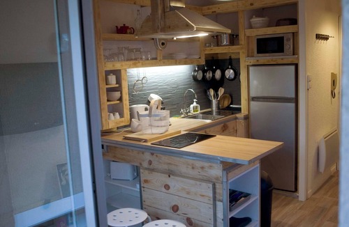 Barbotan-les-Thermes Apartment | T1 bis with veranda + small garden - Barbotan
