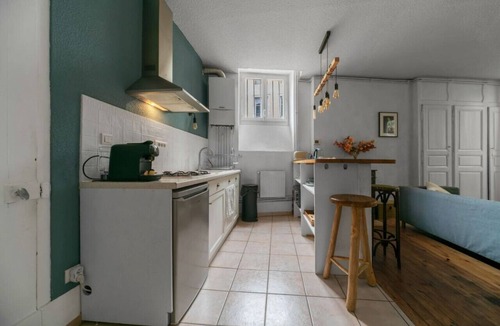 Clermont Ferrand City Centre Apartment | T1 cocooning with terrace