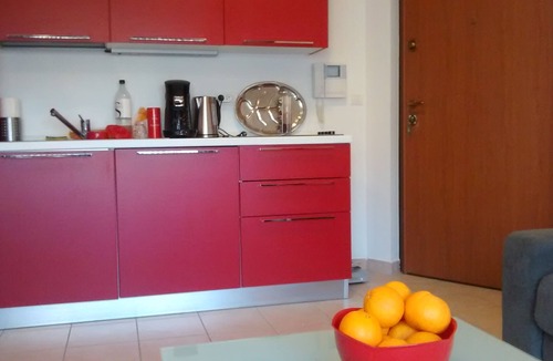 Calvi Apartment | T1 standing entrance of CALVI