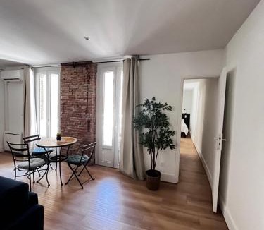 Matabiau Apartment | T2 ,AC,Private, Terrace, central