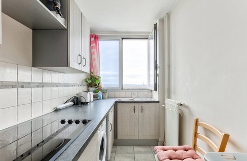 La Villette Apartment | T2 avec superbe vue sur Tour Eiffel et Sacré-Cœur